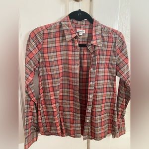 Steven Alan Reverse seam buttoned down shirt in small